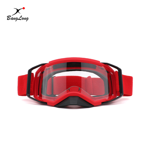 Lunettes de motocross transparentes anti-buée hors route