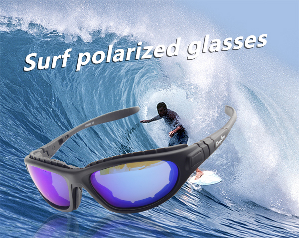 Lunettes de soleil de sport polarisées flottantes avec revêtement de mode pour surf sur l'eau - Bang Long