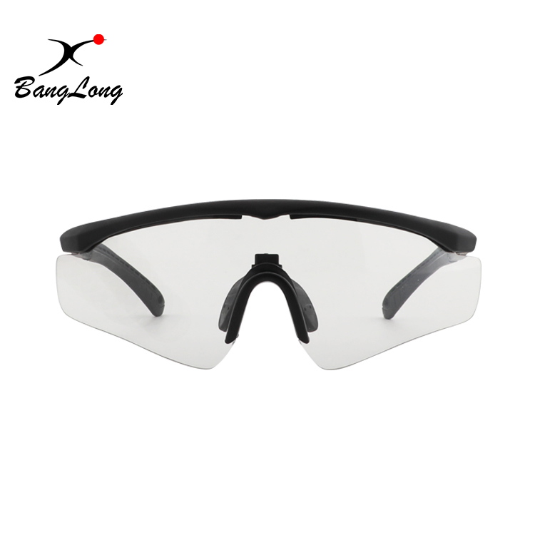 Lunettes de sécurité de tir tactiques anti-buée Airsoft 