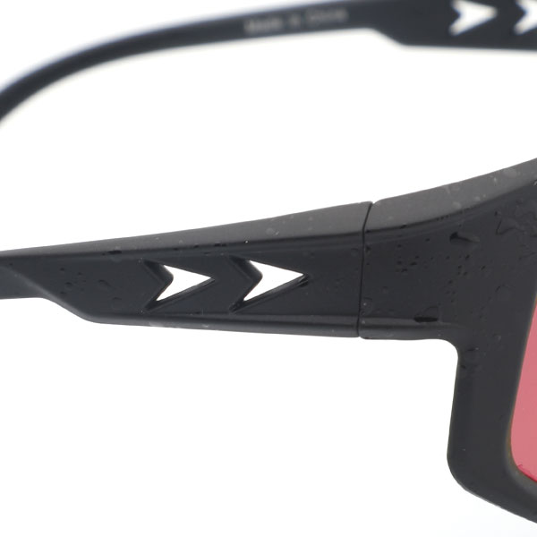 Lunettes de soleil de sport à monture complète avec verres miroir pour vélo - Bang Long