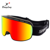 Lunettes de ski de neige miroir à double lentille de protection UV400