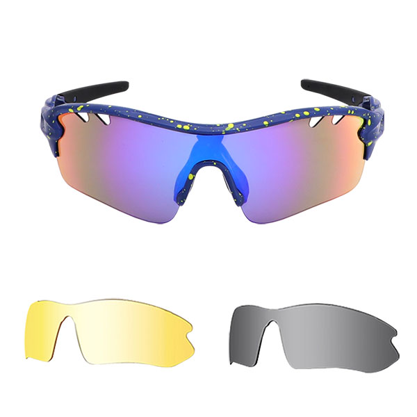 Lunettes de soleil de sport anti-buée pour enfants, cyclisme, course à pied, protection UV - Bang Long