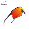 Lunettes de soleil de sport anti-UV400 de cyclisme colorées