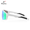 Lunettes de soleil de sport personnalisées polarisées miroir VTT plein cadre