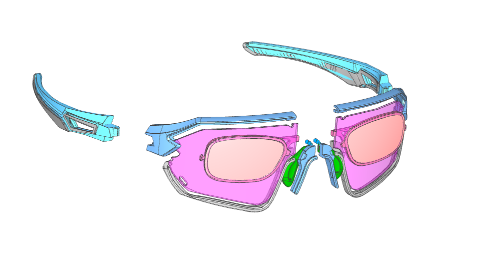 CONCEPT DE CONCEPTION DE LUNETTES