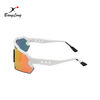 Lunettes de soleil sport unisexe anti-buée OEM avec lentille miroir pour le cyclisme