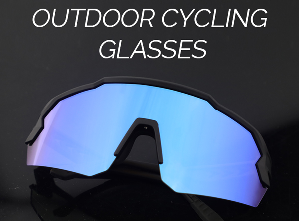 Lunettes de soleil unisexes anti-buée avec lentille miroir pour le cyclisme - Bang Long