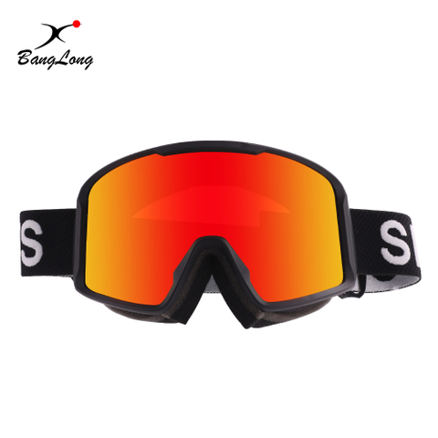 Lunettes de ski colorées de personnalisation les mieux notées pour le snowboard