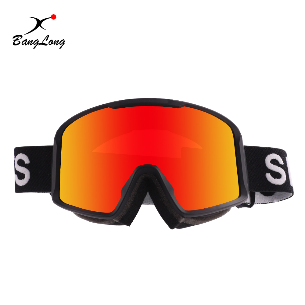 Lunettes de ski colorées de personnalisation les mieux notées pour le snowboard