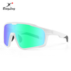 Lunettes de soleil de sport personnalisées polarisées miroir VTT plein cadre