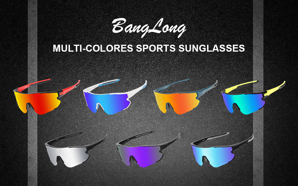 Baseball avec lunettes de soleil de sport unisexes à verres interchangeables polarisés et Revo