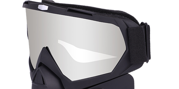 Masque de paintball intégral détachable pour lunettes de motocross - Bang Long