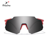 Lunettes de soleil de sport VTT professionnelles polarisées Revo sans monture