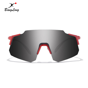 Lunettes de soleil de sport VTT professionnelles polarisées Revo sans monture