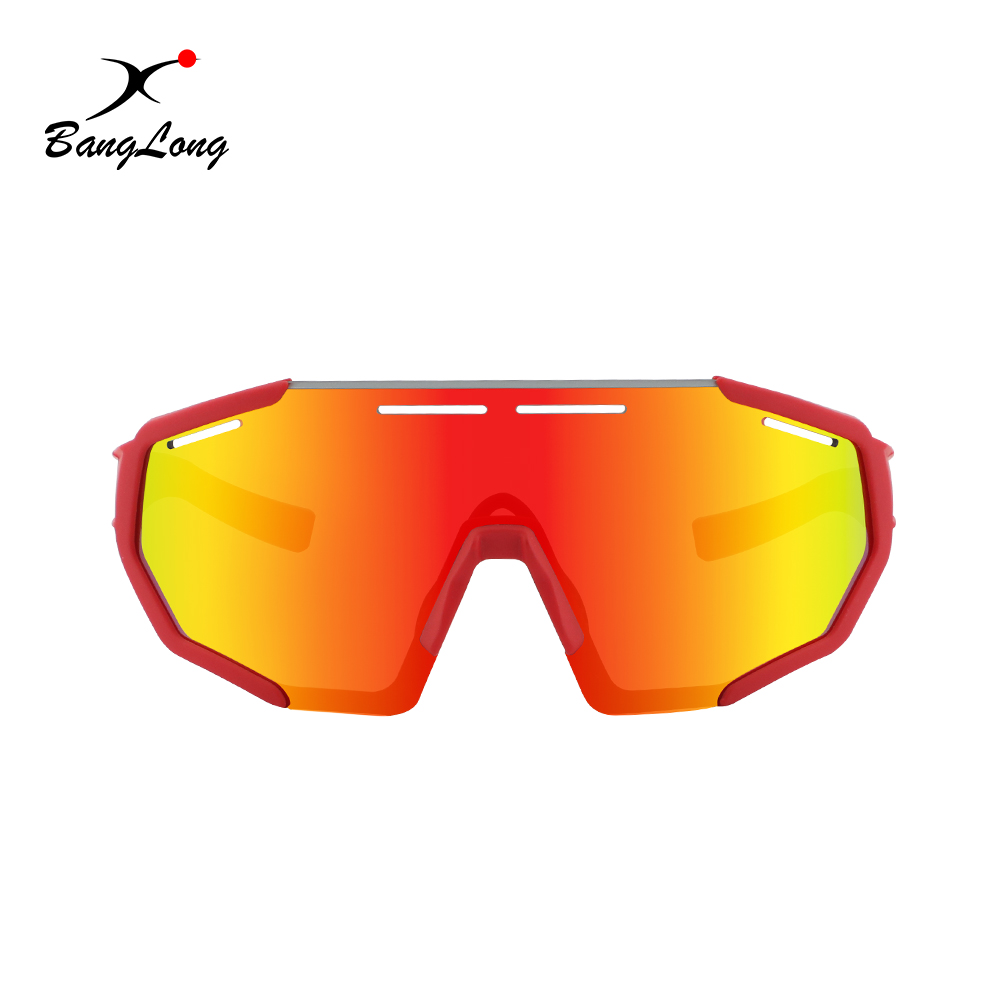 Lunettes de soleil de sport polarisées Revo pour enfants, avec 3 verres interchangeables, pour le cyclisme et la course à pied