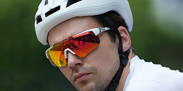 Lunettes de soleil polarisées réfléchissantes avec lunettes de soleil de prescription pour le cyclisme et le sport à grandes lentilles - Bang Long