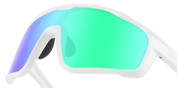 Lunettes de soleil sport personnalisées polarisées miroir VTT plein cadre - Bang Long