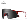 Lunettes de soleil de sport VTT professionnelles polarisées Revo sans monture