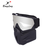 Masque de paintball intégral détachable pour lunettes de motocross