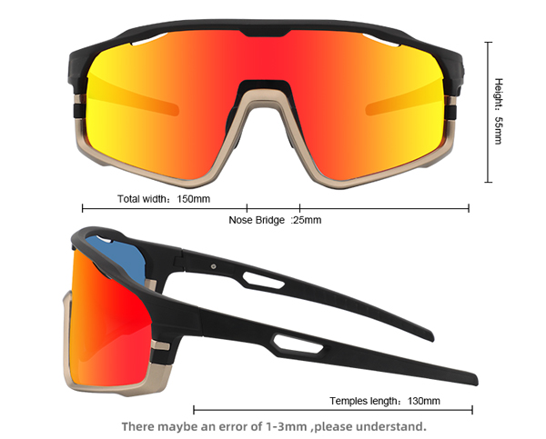 Lunettes de soleil de sport Elite Cycling pour des performances optimales - Bang Long