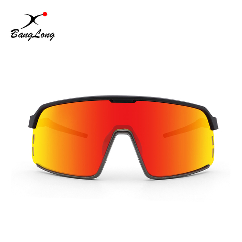 Lunettes de soleil de sport anti-UV400 de cyclisme colorées