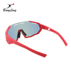 Lunettes de soleil de sport polarisées Revo pour enfants, avec 3 verres interchangeables, pour le cyclisme et la course à pied